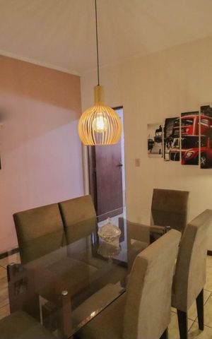 Casa à venda com 150m², 3 quartos e 2 vagas Casa à venda com 150m², 3 quartos e 2 vagasSala de Jantar