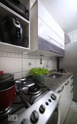 Apartamento para alugar com 45m², 1 quarto e 1 vagaCozinha 