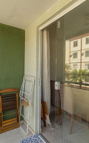 Apartamento à venda com 55m², 2 quartos e sem vagaVaranda da Sala