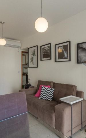 Apartamento à venda com 55m², 2 quartos e sem vagaSala