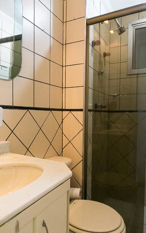 Apartamento à venda com 78m², 3 quartos e 2 vagasBanheiro Social