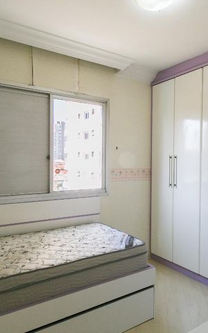 Apartamento à venda com 78m², 3 quartos e 2 vagasQuarto 2