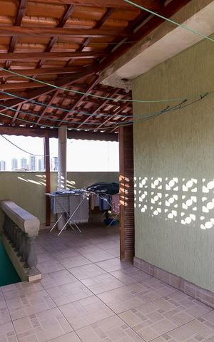 Casa para alugar com 160m², 3 quartos e 2 vagasVaranda quarto 3 suíte