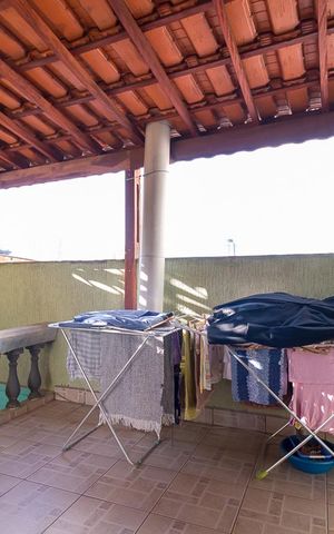 Casa para alugar com 160m², 3 quartos e 2 vagasVaranda quarto 3 suíte