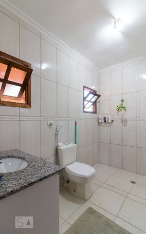 Casa para alugar com 160m², 3 quartos e 2 vagasBanheiro quarto 3 suíte