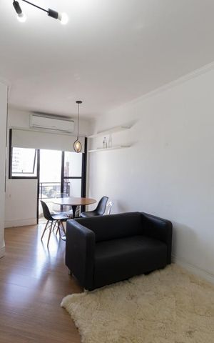 Apartamento para alugar com 52m², 1 quarto e 2 vagas Apartamento para alugar com 52m², 1 quarto e 2 vagasSala