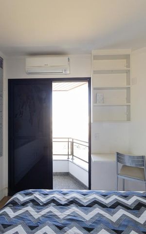 Apartamento para alugar com 52m², 1 quarto e 2 vagas Apartamento para alugar com 52m², 1 quarto e 2 vagasSuite