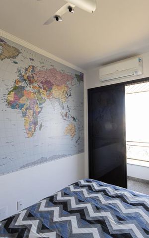 Apartamento para alugar com 52m², 1 quarto e 2 vagas Apartamento para alugar com 52m², 1 quarto e 2 vagasSuite