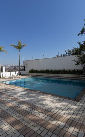 Apartamento para alugar com 52m², 1 quarto e 2 vagas Apartamento para alugar com 52m², 1 quarto e 2 vagasPiscina