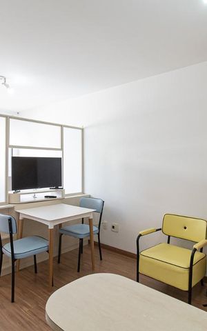 Studio para alugar com 33m², 1 quarto e 1 vaga Studio para alugar com 33m², 1 quarto e 1 vagaSala