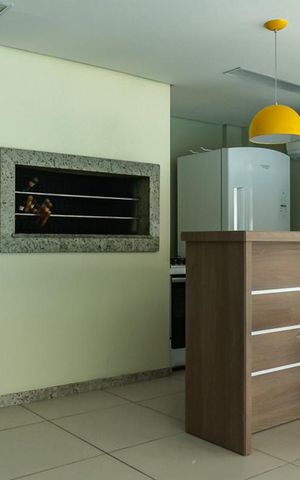 Apartamento para alugar com 48m², 1 quarto e 1 vaga Apartamento para alugar com 48m², 1 quarto e 1 vagaÁrea comum - Salão de festas