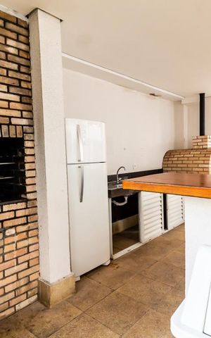 Apartamento para alugar com 46m², 1 quarto e 1 vagaÁrea comum - Churrasqueira
