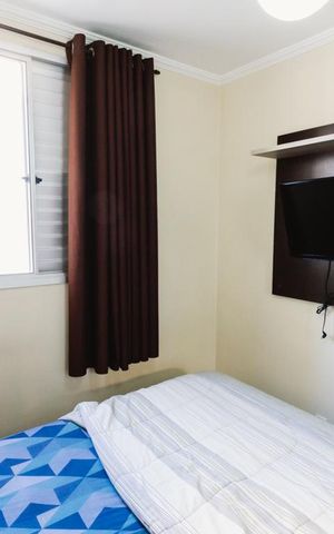 Apartamento à venda com 43m², 2 quartos e 1 vaga Apartamento à venda com 43m², 2 quartos e 1 vagaQuarto 1