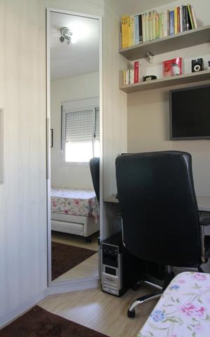 Apartamento à venda com 60m², 2 quartos e 1 vagaDormitório