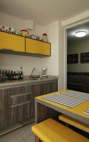 Apartamento à venda com 60m², 2 quartos e 1 vagaSacada
