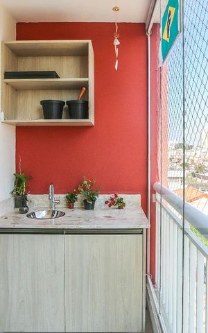 Apartamento à venda com 70m², 3 quartos e 1 vaga Apartamento à venda com 70m², 3 quartos e 1 vagaVaranda da Sala