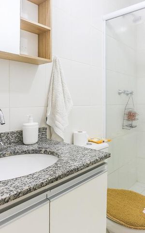 Apartamento à venda com 70m², 3 quartos e 1 vaga Apartamento à venda com 70m², 3 quartos e 1 vagaBanheiro