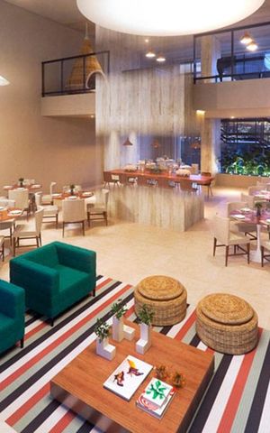 Apartamento à venda com 50m², 2 quartos e sem vagaÁrea comum - Salão de festas