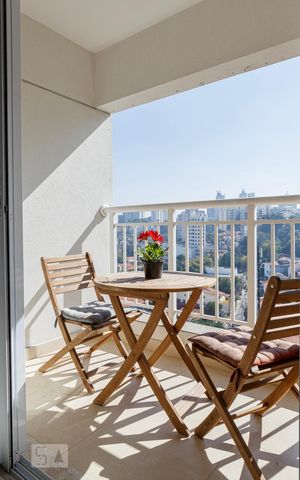 Apartamento para alugar com 32m², 1 quarto e 1 vaga Apartamento para alugar com 32m², 1 quarto e 1 vagaVaranda da Sala