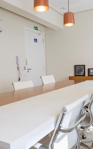 Apartamento para alugar com 32m², 1 quarto e 1 vaga Apartamento para alugar com 32m², 1 quarto e 1 vagaSala de reunião