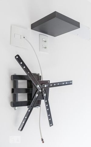 Apartamento para alugar com 32m², 1 quarto e 1 vaga Apartamento para alugar com 32m², 1 quarto e 1 vagaDetalhe Quarto