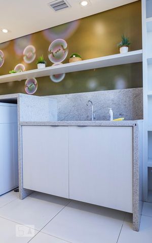 Apartamento para alugar com 32m², 1 quarto e 1 vaga Apartamento para alugar com 32m², 1 quarto e 1 vagaLavanderia