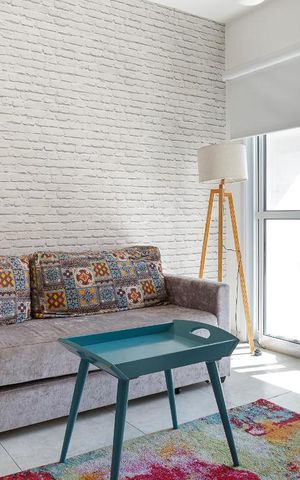 Apartamento para alugar com 32m², 1 quarto e 1 vaga Apartamento para alugar com 32m², 1 quarto e 1 vagaSala