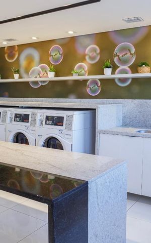 Apartamento para alugar com 32m², 1 quarto e 1 vaga Apartamento para alugar com 32m², 1 quarto e 1 vagaLavanderia