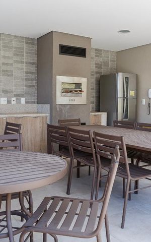 Apartamento para alugar com 32m², 1 quarto e 1 vaga Apartamento para alugar com 32m², 1 quarto e 1 vagaChurrasqueira