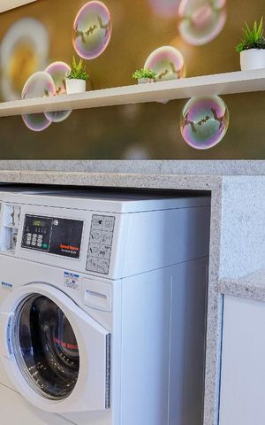 Apartamento para alugar com 32m², 1 quarto e 1 vaga Apartamento para alugar com 32m², 1 quarto e 1 vagaLavanderia