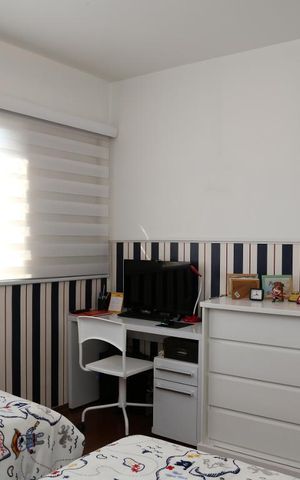 Apartamento à venda com 160m², 4 quartos e 2 vagasQuarto 1