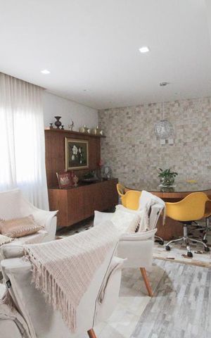 Apartamento à venda com 200m², 3 quartos e 3 vagasSala