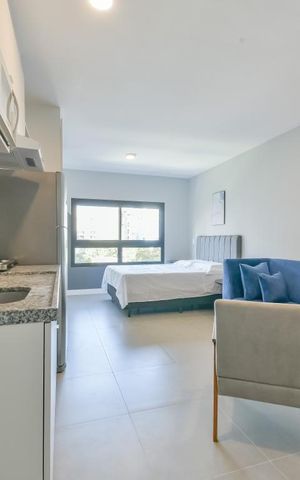 Studio para alugar com 25m², 1 quarto e sem vaga Studio para alugar com 25m², 1 quarto e sem vagaSala