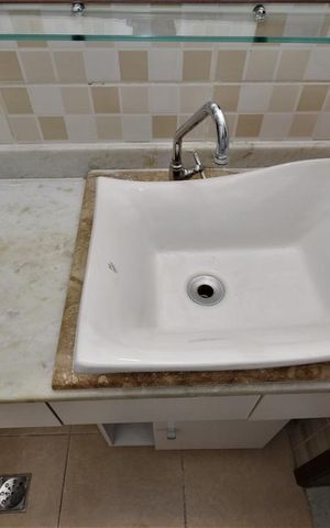 Apartamento à venda com 120m², 3 quartos e sem vagaBanheiro - Pia
