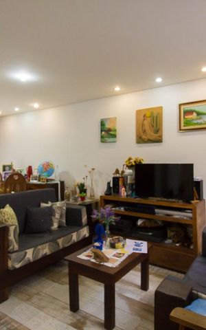 Casa de condomínio à venda com 137m², 3 quartos e 1 vagaSala