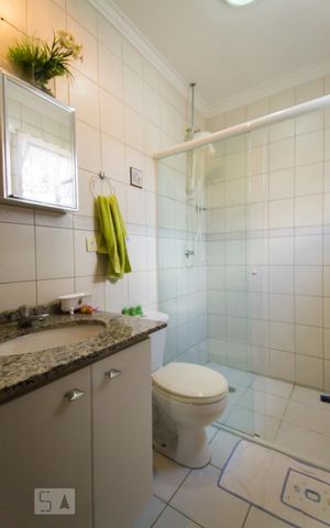 Casa de condomínio à venda com 137m², 3 quartos e 1 vagaBanheiro da Suíte