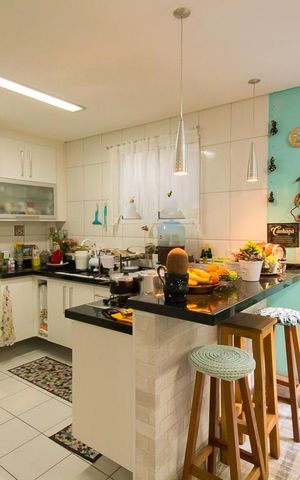 Casa de condomínio à venda com 137m², 3 quartos e 1 vagaCozinha