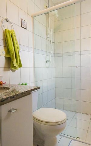 Casa de condomínio à venda com 137m², 3 quartos e 1 vagaBanheiro da Suíte