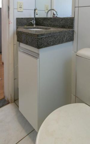 Apartamento à venda com 65m², 2 quartos e 1 vaga Apartamento à venda com 65m², 2 quartos e 1 vagaBanheiro
