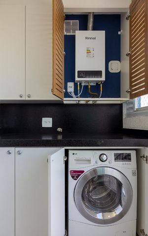 Apartamento à venda com 55m², 1 quarto e 2 vagas Apartamento à venda com 55m², 1 quarto e 2 vagasÁrea de Serviço