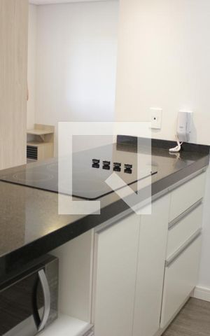 Studio para alugar com 38m², 1 quarto e 1 vagaCozinha balcão, cooktop