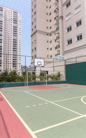 Studio para alugar com 38m², 1 quarto e 1 vagaQuadra poliesportiva