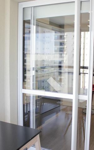 Studio para alugar com 38m², 1 quarto e 1 vagaPorta de acesso sacada