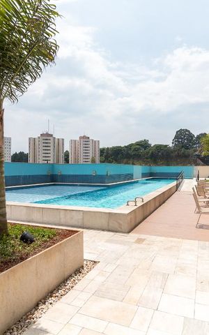 Studio para alugar com 38m², 1 quarto e 1 vagaPiscina