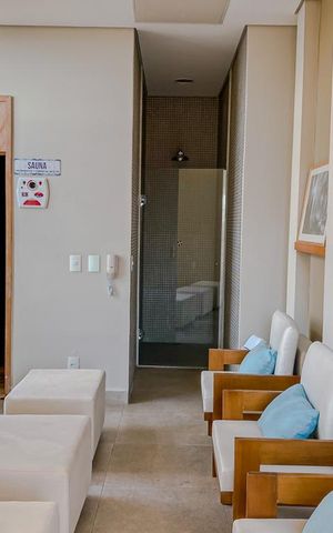 Apartamento à venda com 49m², 2 quartos e 1 vagaSauna