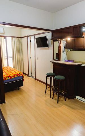 Studio à venda com 33m², 1 quarto e 1 vaga Studio à venda com 33m², 1 quarto e 1 vagaSala