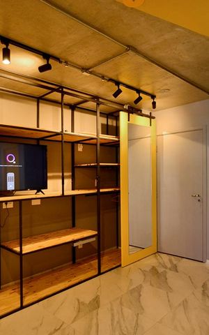 Studio à venda com 36m², 1 quarto e 1 vagaStudio-quarto
