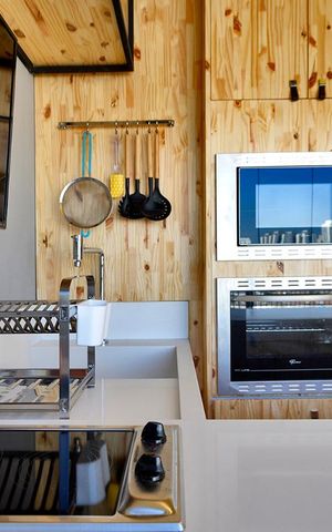 Studio à venda com 36m², 1 quarto e 1 vagaStudio - Cozinha