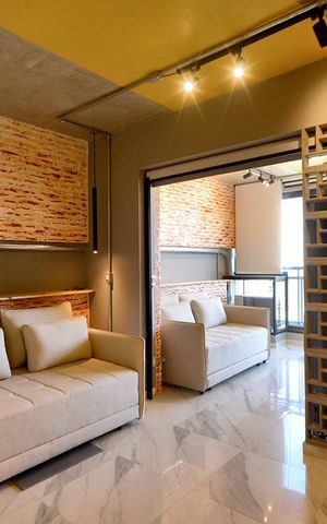 Studio à venda com 36m², 1 quarto e 1 vagaStudio-quarto