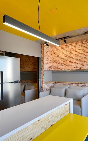 Studio à venda com 36m², 1 quarto e 1 vagaStudio - Cozinha